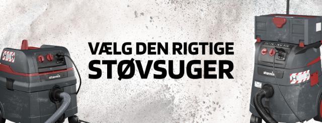Vælg den rigtige støvsuger