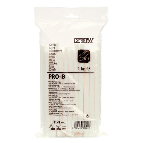 Rapid 12 mm professionel lim sanitet og kabel PRO-B