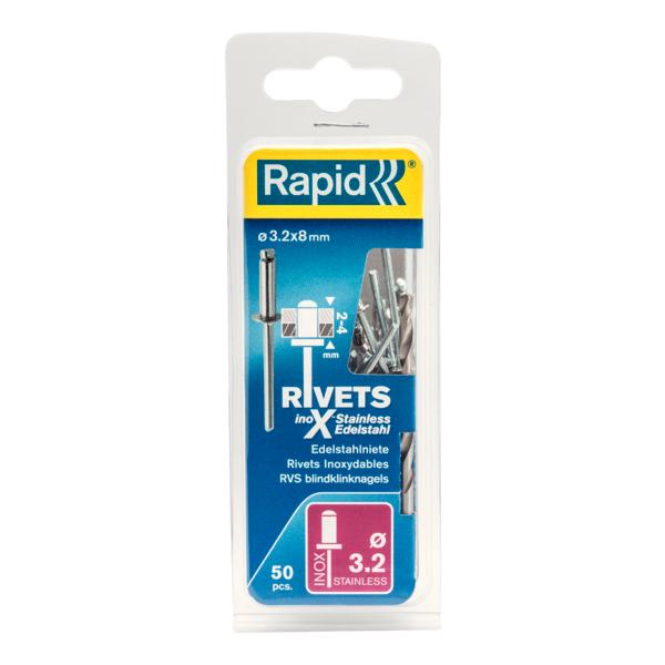 Rapid nitter i rustfrit stål