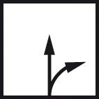 Universalsaks med bredt blad D106A-250-SB