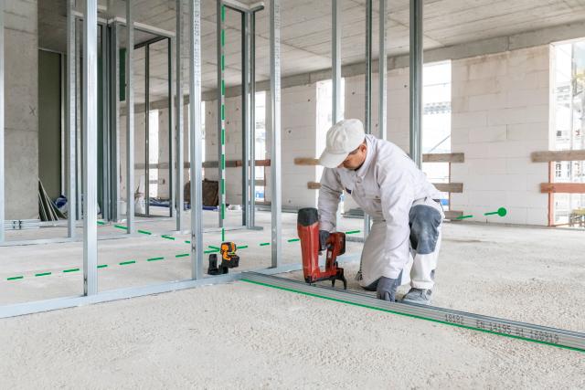 Crosspointer 5 Grøn streg/punktlaserTestTobias