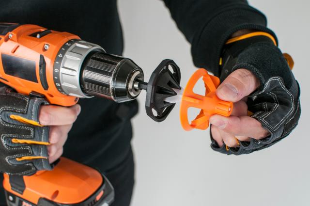 Adapter til afmontering af Spin Level nivelleringssystem