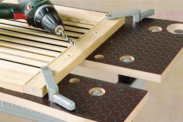 Wolfcraft Hurtigspændere til arbejdsborde (2)