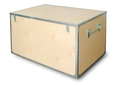 PLYFA kasse med låg 1140x740x600