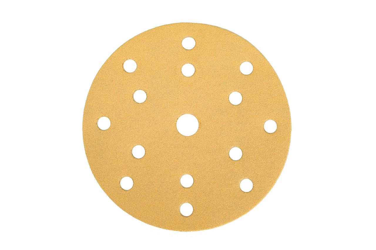 Mirka Gold sliberondel med 15 huller, 150 mm