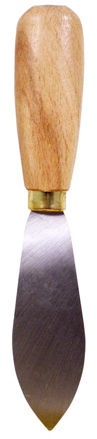 Kittekniv, træhæfte 40mm