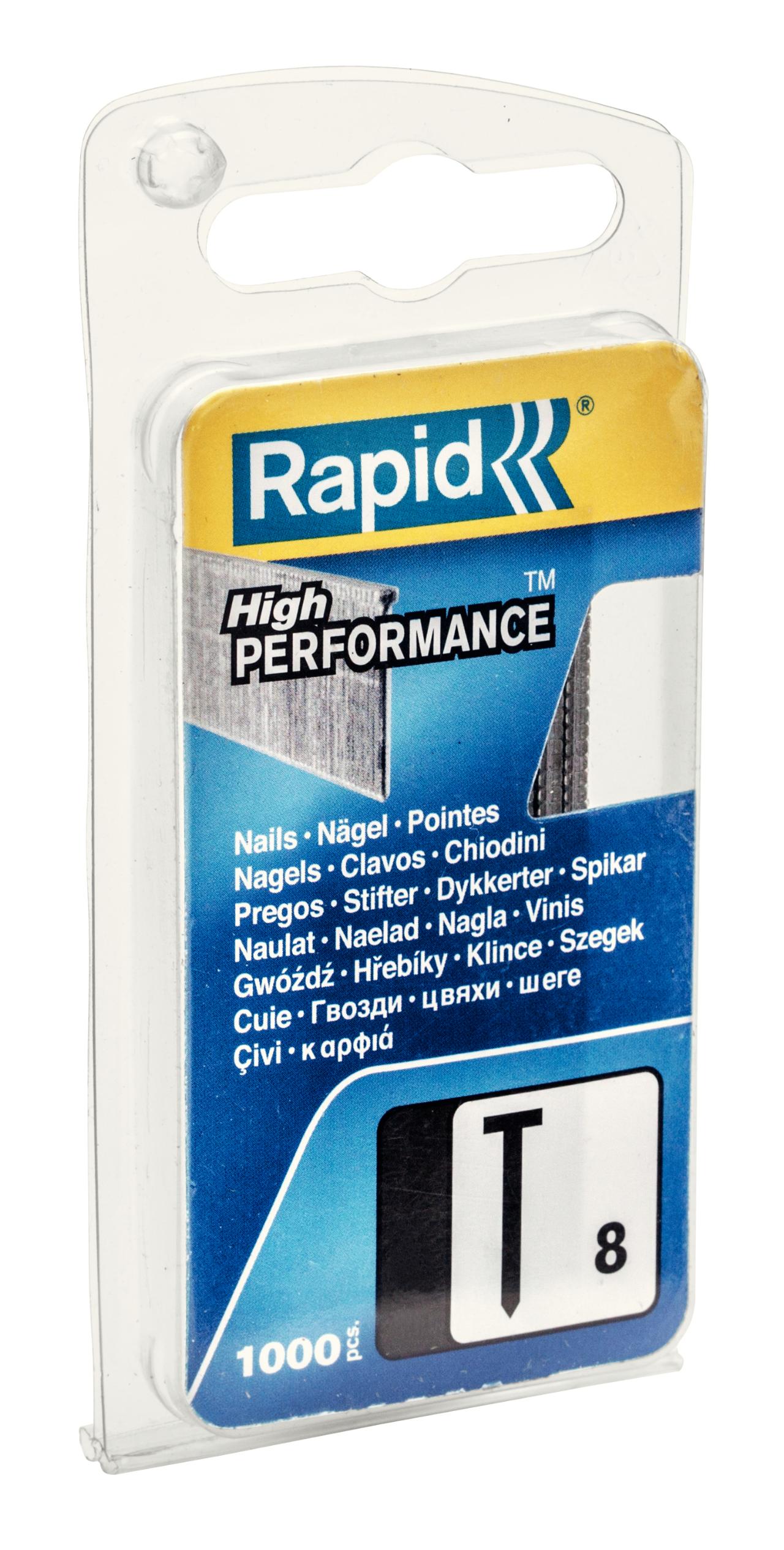 Rapid Nr. 8 hæftesøm 25 mm - pakke à 1000 stk.