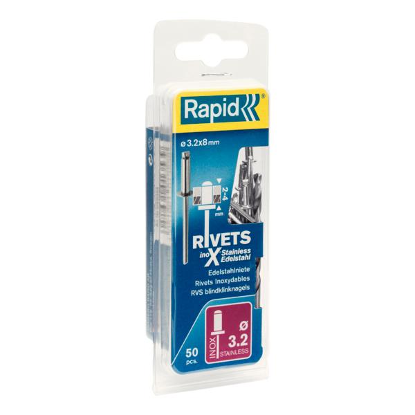 Rapid nitter i rustfrit stål