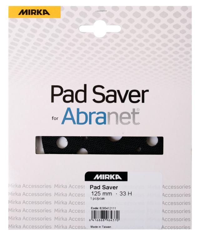 Mirka Pad Saver til rondeller med 33 huller, 125 mm