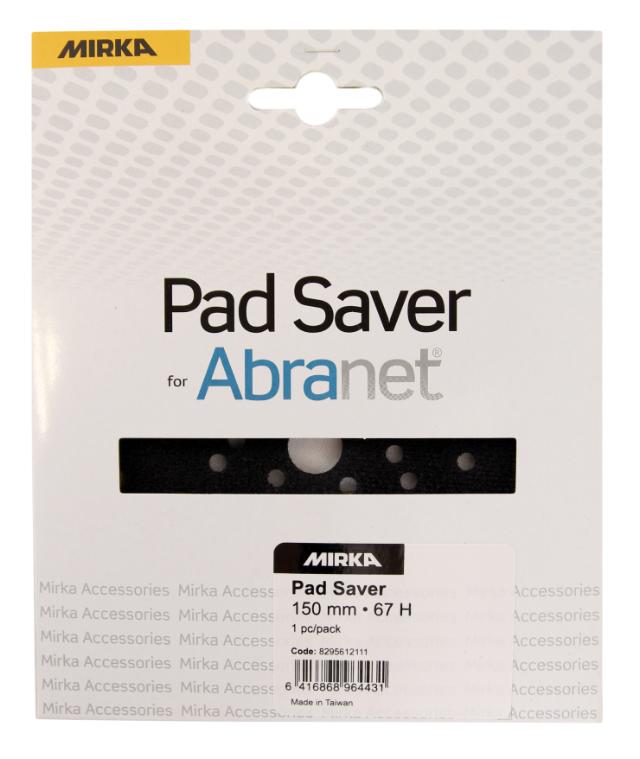 Mirka Pad Saver til rondeller med 67 huller, 150 mm