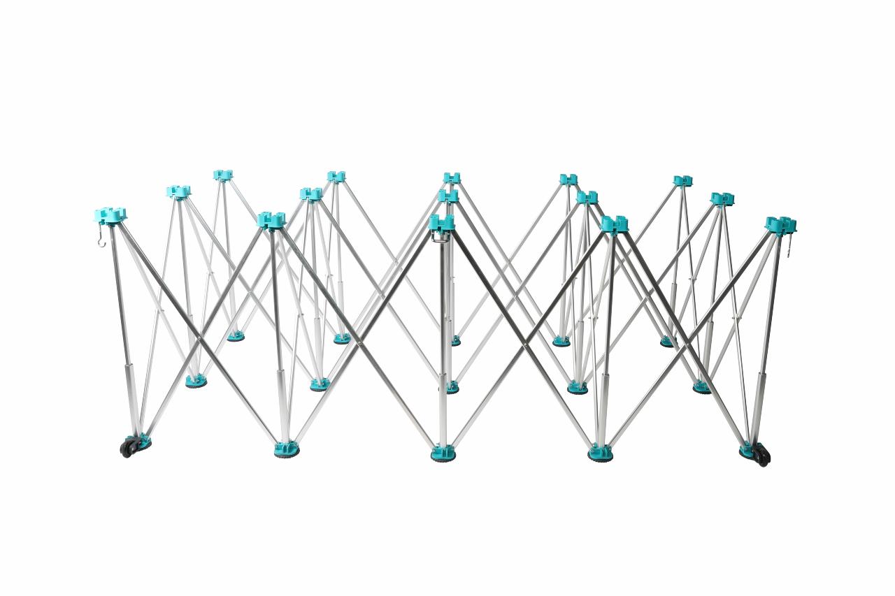 BIHUI arbejdsbord foldb u/topskinner