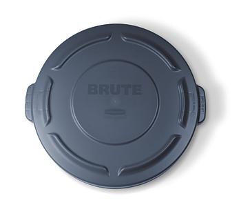 Låg til affaldscontainer brute