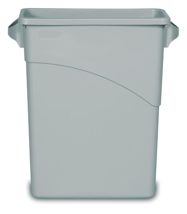Slim jim affaldspand m. håndtag 60l