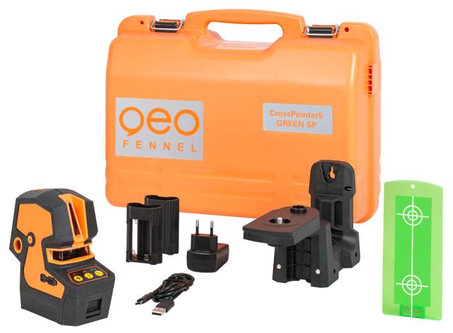 Crosspointer 5 Grøn streg/punktlaserTestTobias