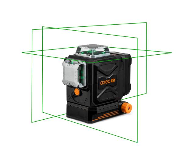 AXEO3D grøn laser 3 linjer
