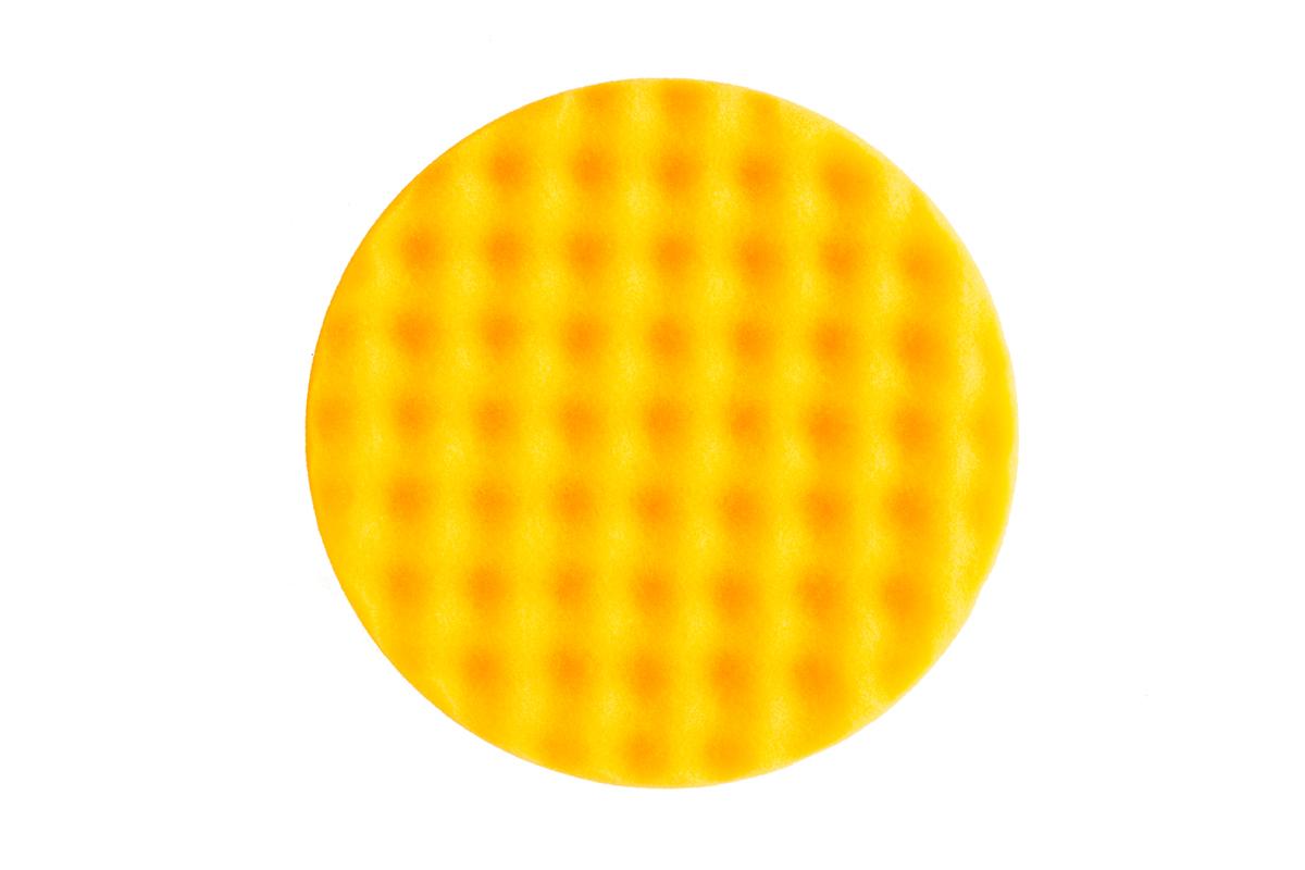 Mirka, polersvamp 150 mm, vaflet gul 2 stk./pk.