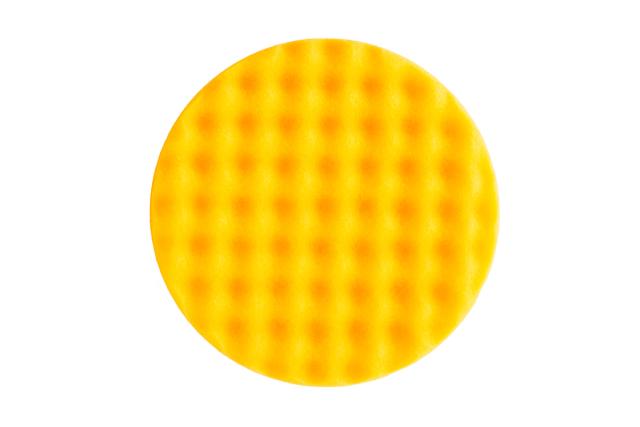 Mirka, polersvamp 150 mm, vaflet gul 2 stk./pk.