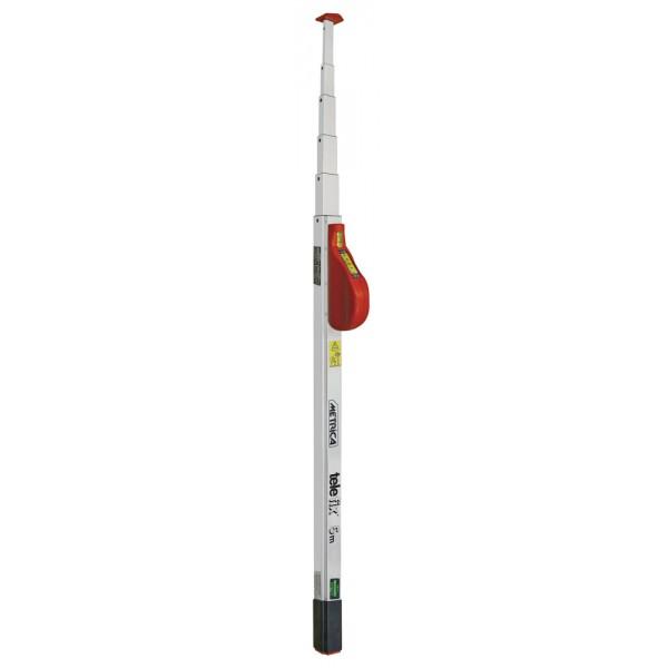 Telefix teleskopmålestok med etui