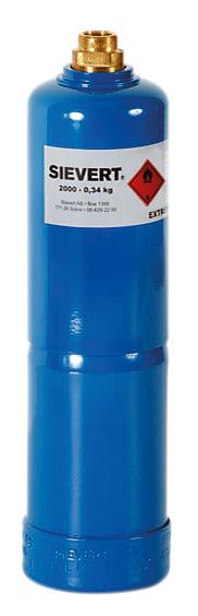 Genopfyldelig gasflaske 340 g