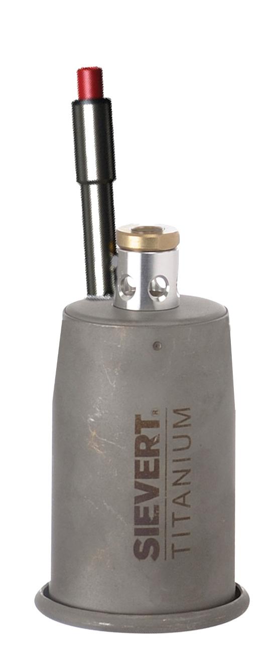 Sievert Titanium brænder Ø70 mm med piezo