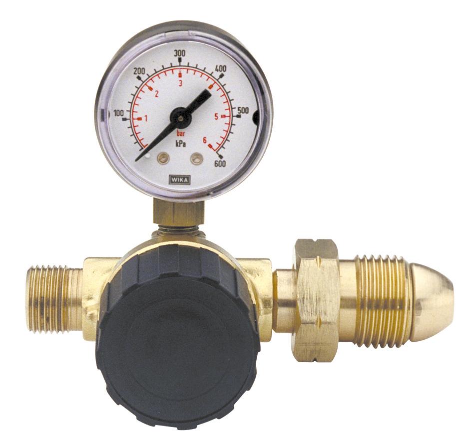 Højtryksregulator 1-4bar m. pol tilgang