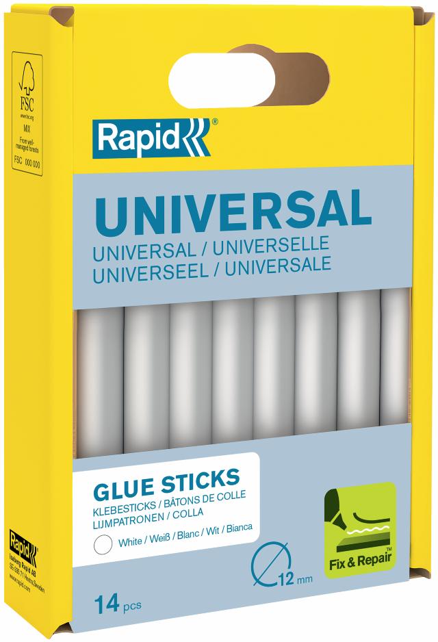 Limstift Universal. Hvid. Ø12 (14)