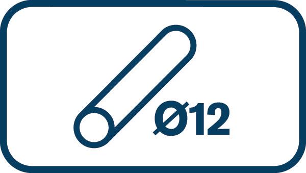 Limstift Universal. Hvid. Ø12 (14)