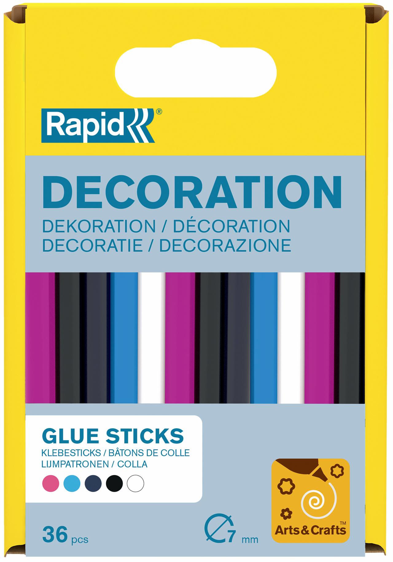 Limstift ass. 5 farver Ø7 (36)