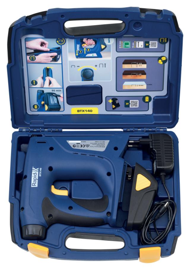 Rapid BTX140 akku hæftepistolTestTobias