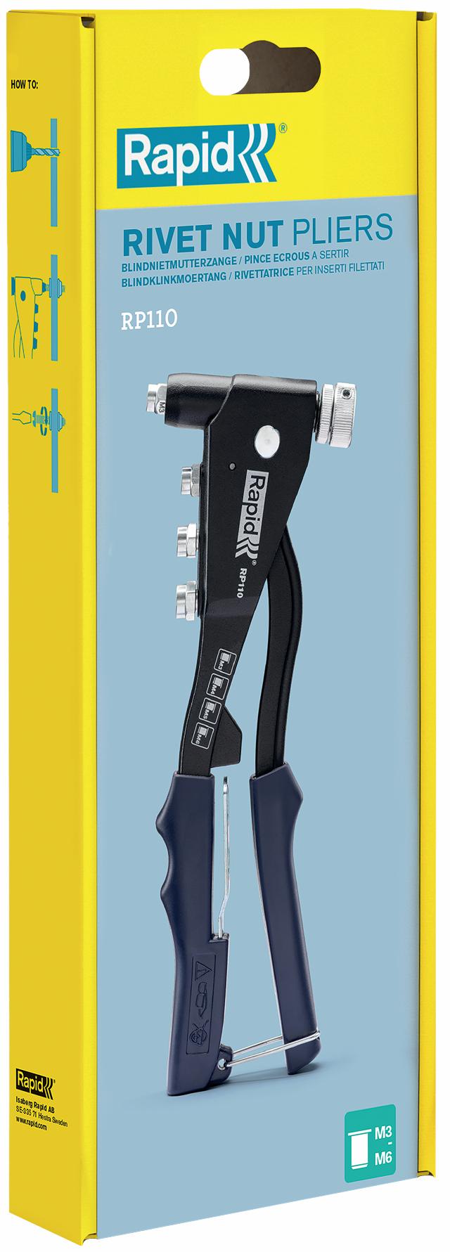 Rapid RP110 gevind-nittetang