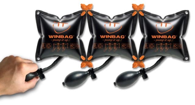 Winbag Connect, oppustelig kile