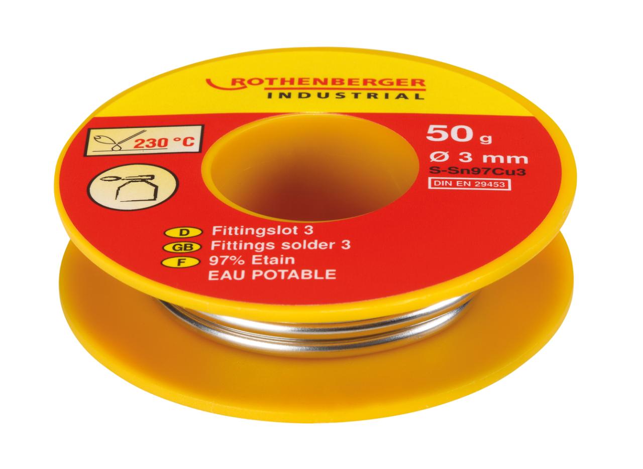 Fittings-loddetin 3 mm 50 g