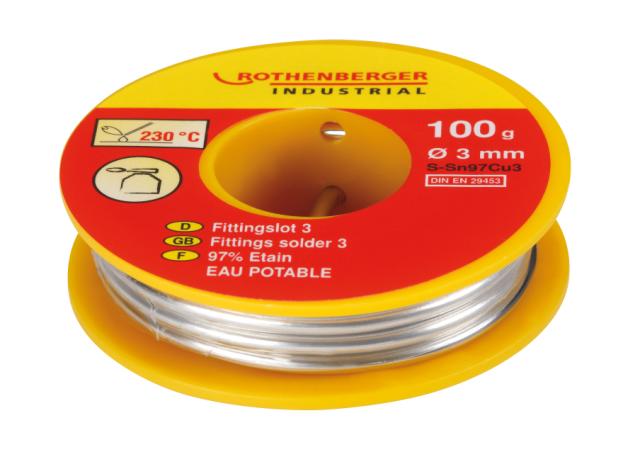 Fittings-loddetin 3 mm