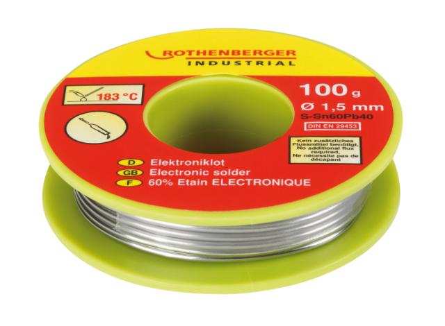 Loddetin Elektronik 100 g/1,5 Ø