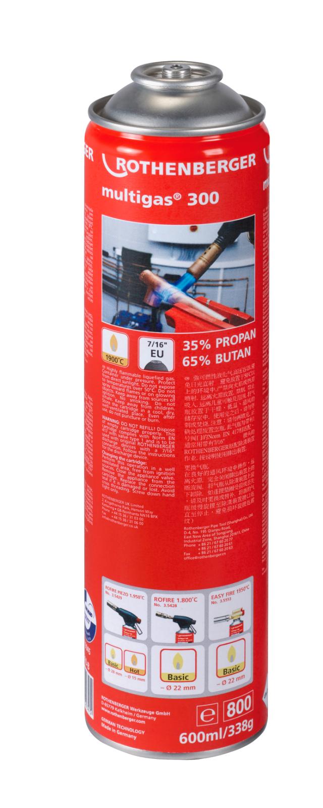 Gasdåse Multigas, 450 g