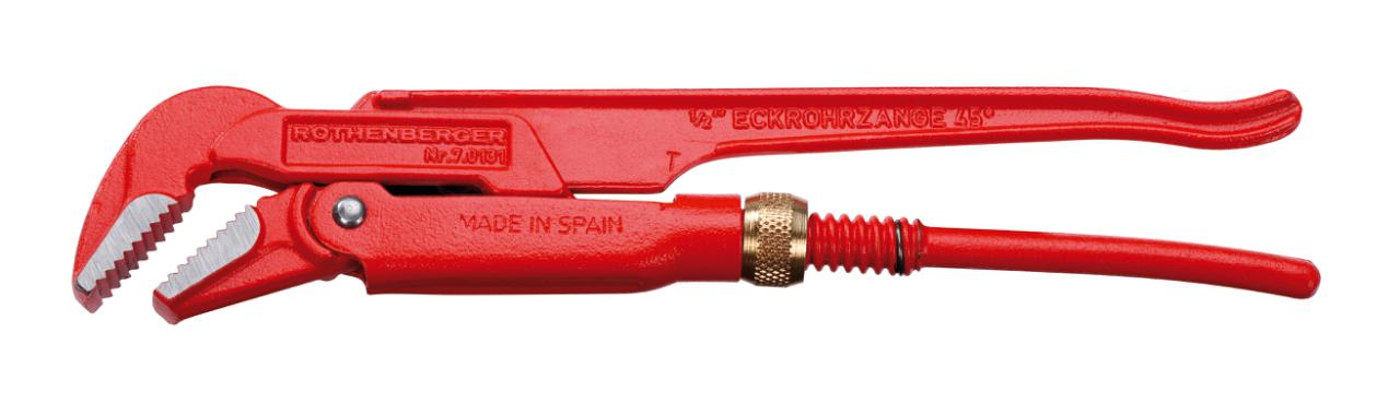 Hjørnerørtang 45°, 1/2