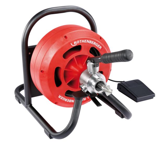 RODRUM S 13 Rørrensemaskine inkl. spiral 13mm / 15m, EU & Værktøjssæt