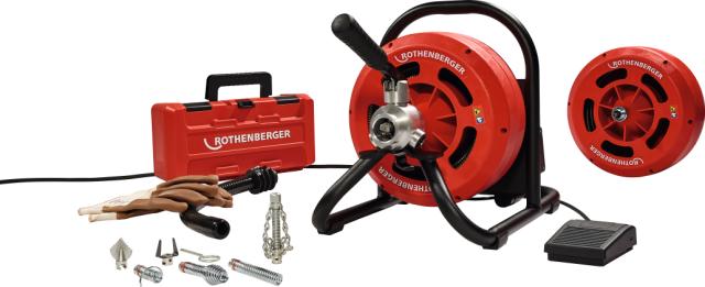 RODRUM S 13 afløbsrenser med ekstra spiraltromle