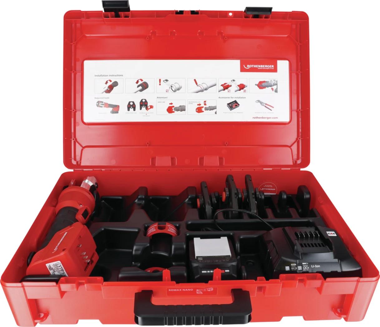 ROMAX NANO Sæt M15-22-28,2AH CAS