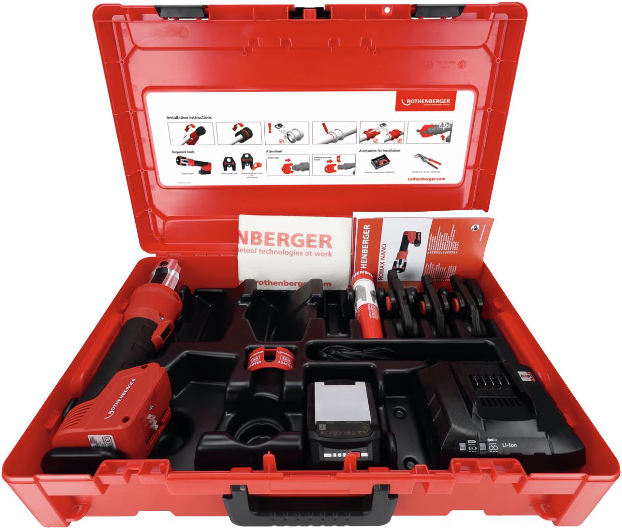 ROMAX NANO Sæt SV15-22-28,2AH,EU CAS