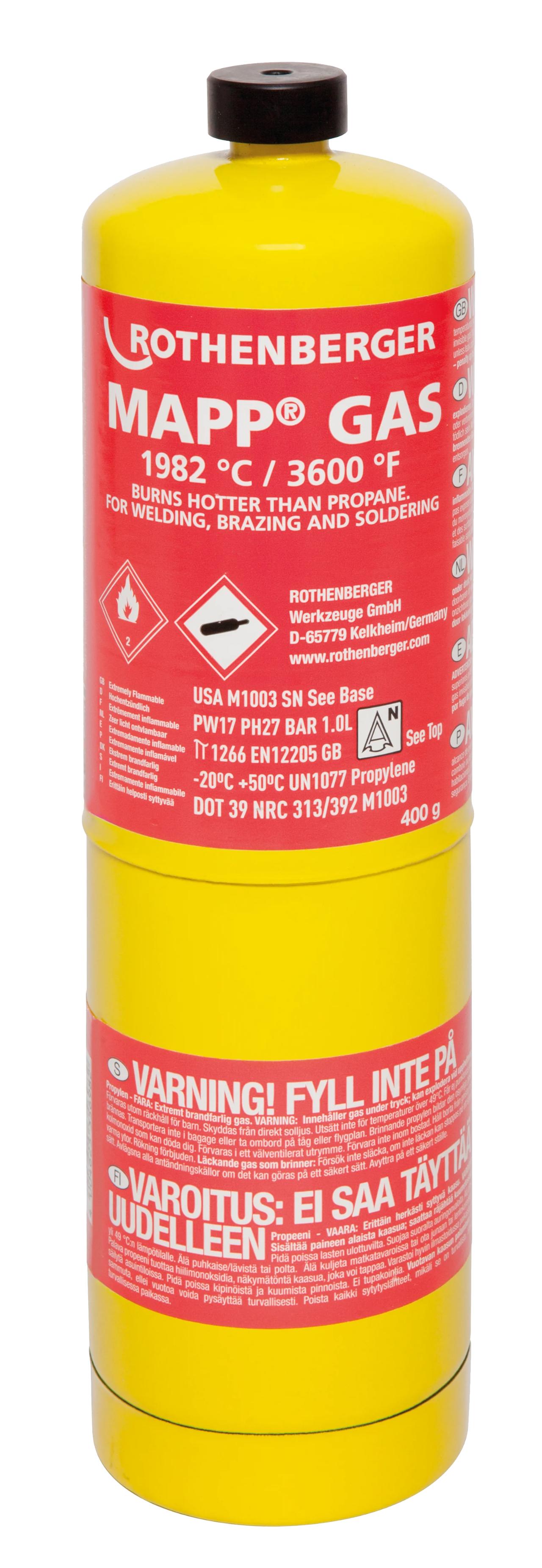 Gasdåse MAPP-gas, 900 g