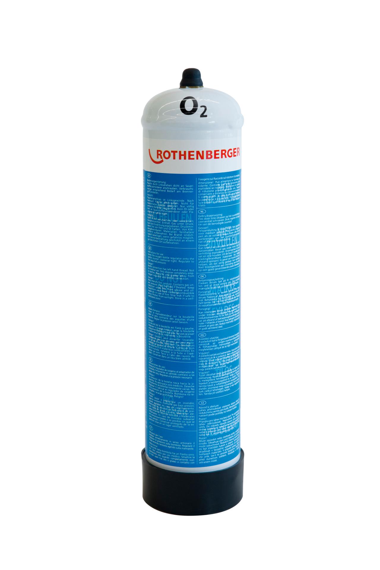 Oxygenflaske 950 ml til ALLGAS MOBILE/ROXY KIT