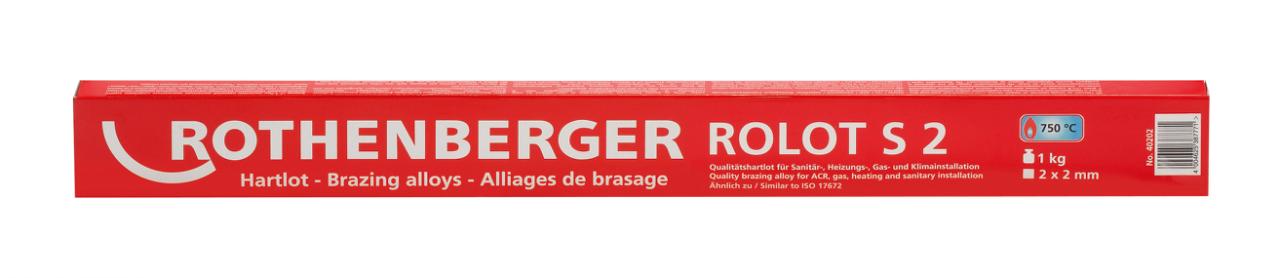 ROLOT S 2, similar DIN 1044, 2 x 2 x 500 mm, 1 kg