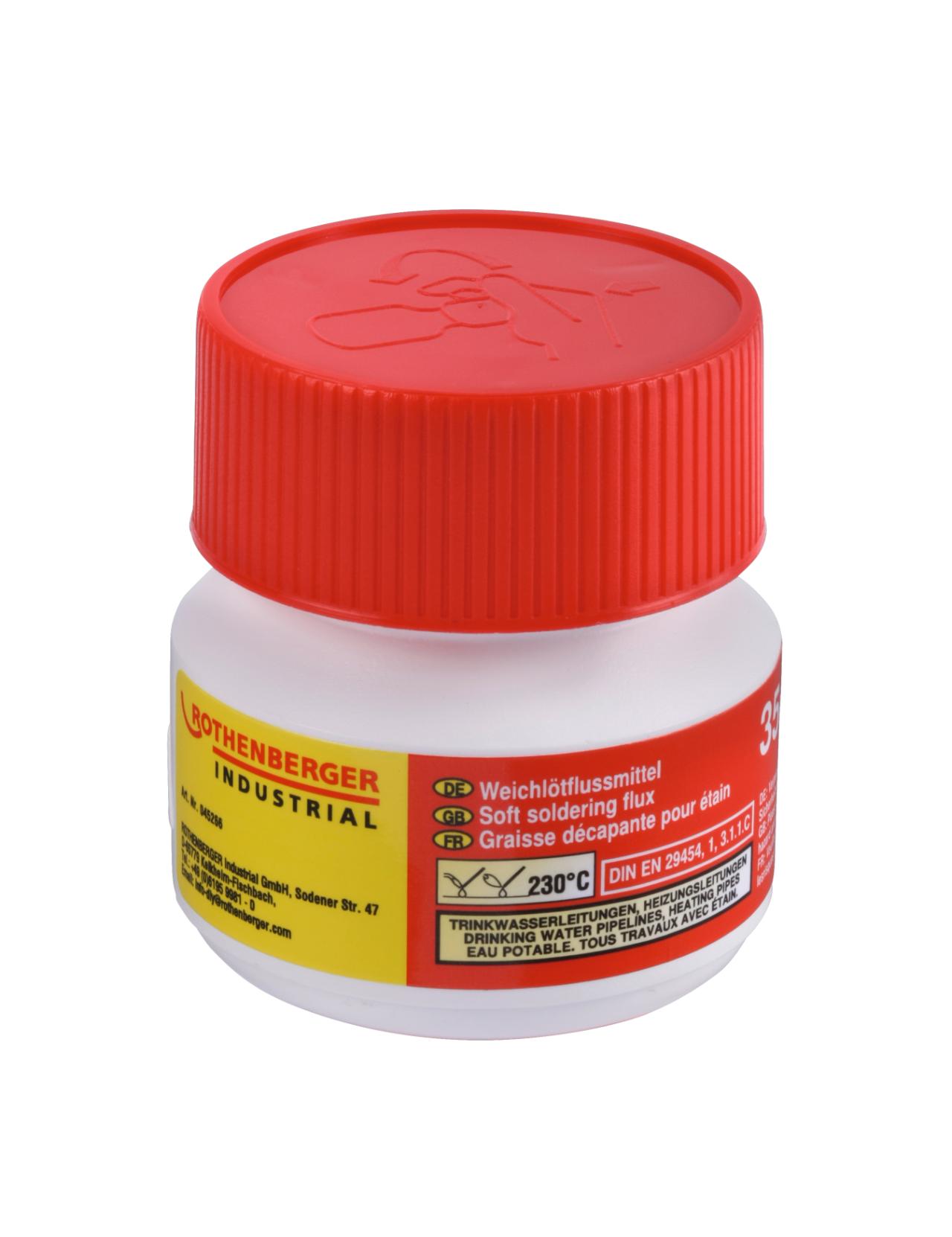 Flusmiddel, 35 ml til blødloddning