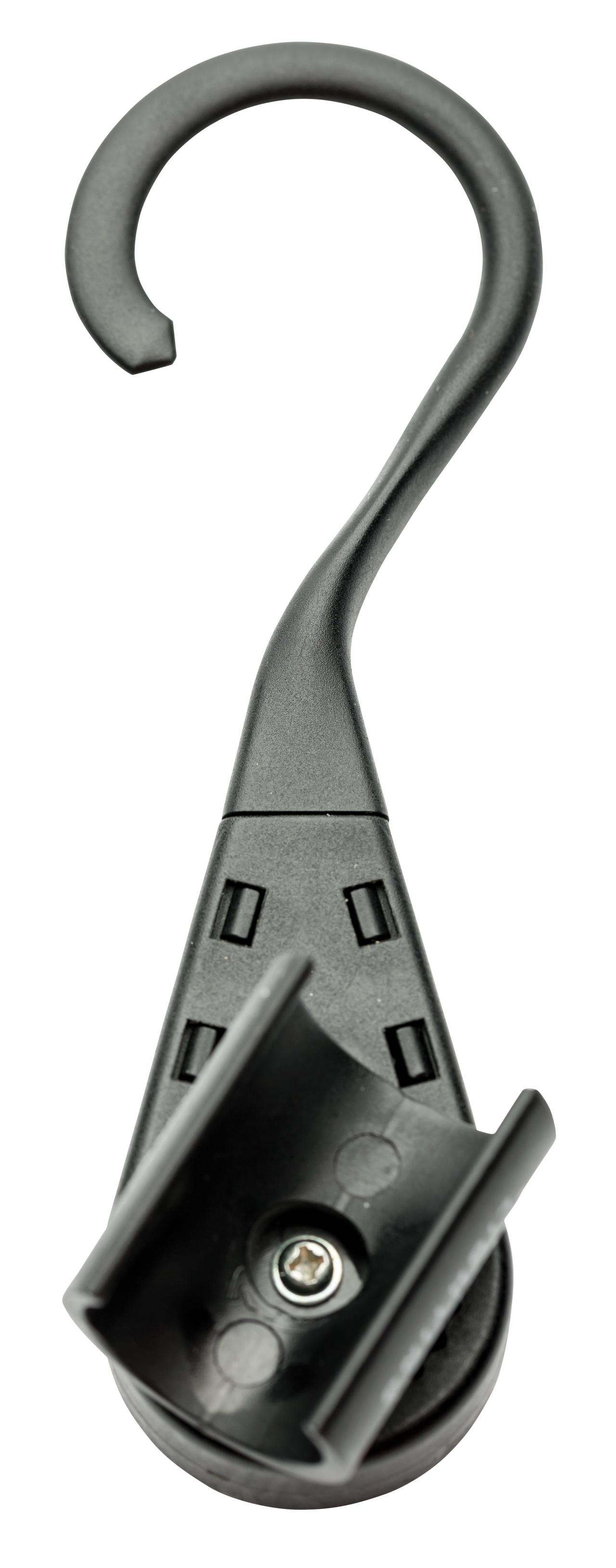Clip-holder med krog og magnet