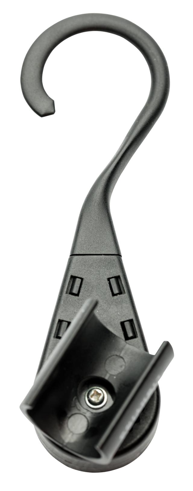Clip-holder med krog og magnet