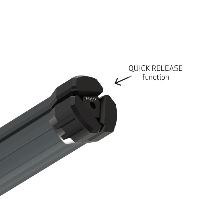 TRIPOD, stativ 0,9 - 2 mtr.