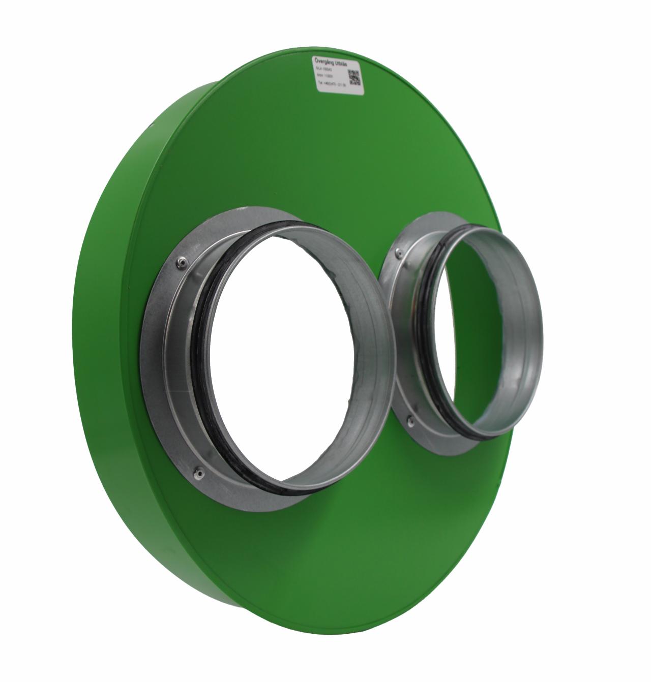 Låg SILA1000 med 2 Ø160 huller