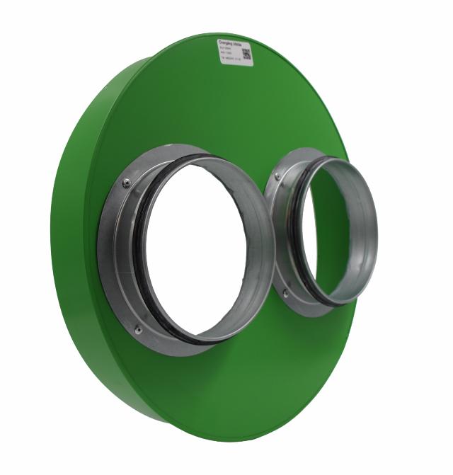 Låg SILA1000 med 2 Ø160 huller