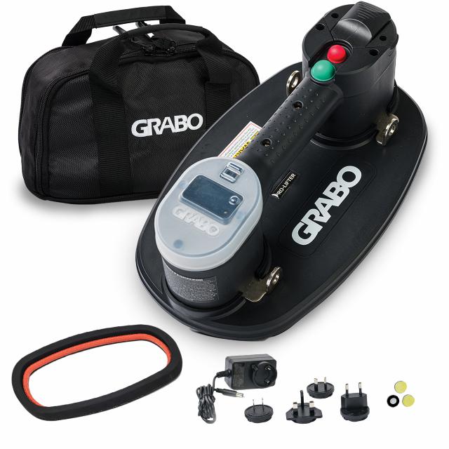 GRABO PRO, akku sugekop
